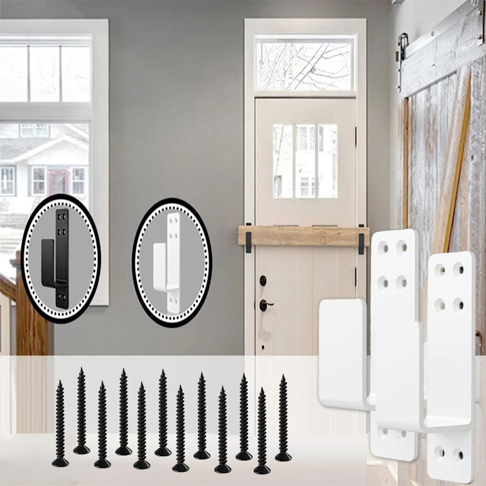 Puerta reforzada para soportes de barricada para barra de seguridad de madera 2x4 con estructura de acero para absorber y evitar la broma de la puerta