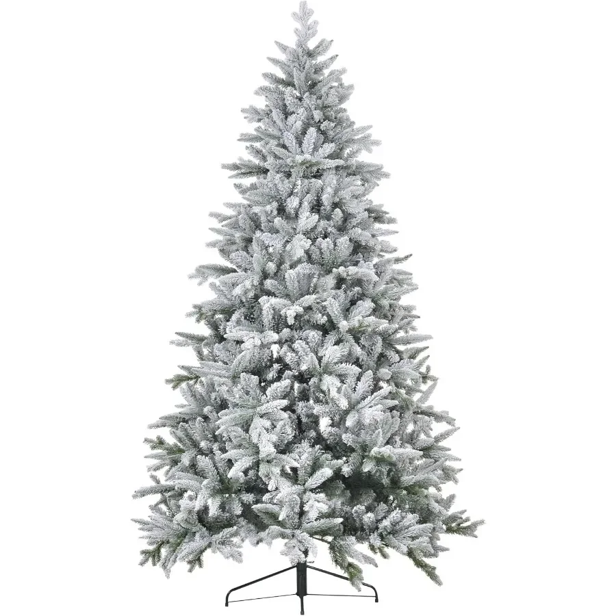 8Ft Snow Flocked Ar…