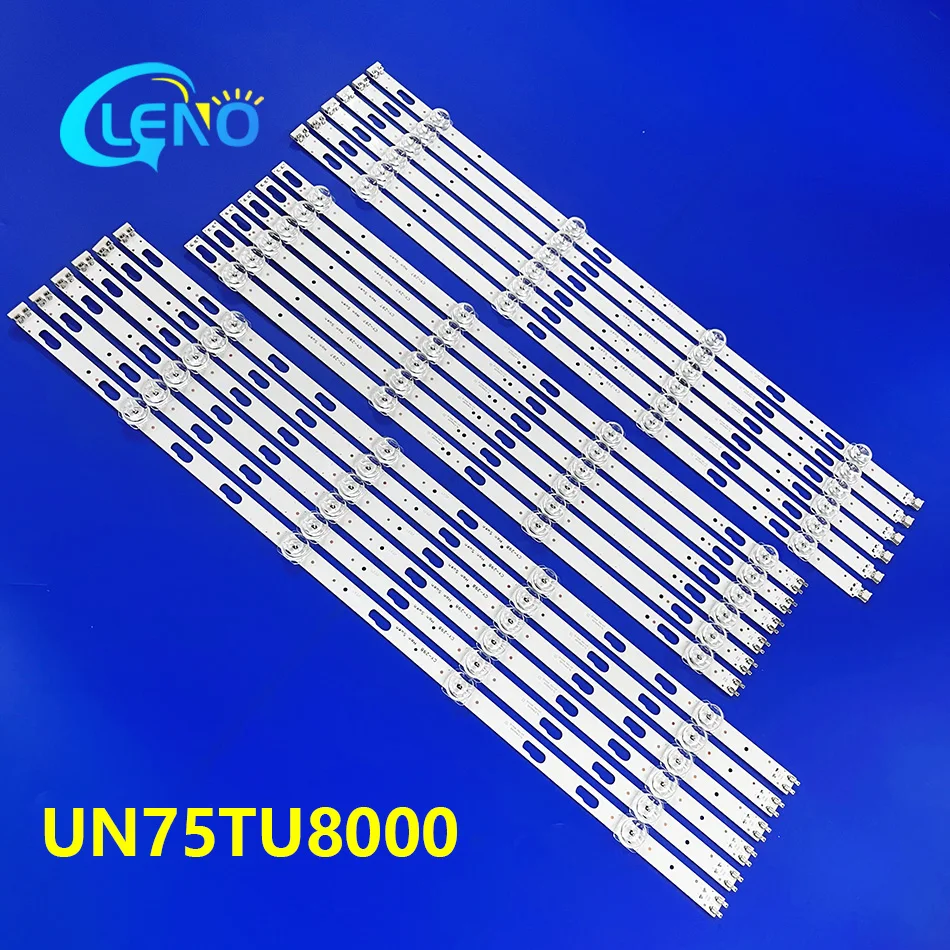 LED Backlight Strips for Samsung UE75AU7172U UE75AU7172 UE75TU7072U UE75TU7072 UE75TU7025 UE75TU8072U UE75TU8072