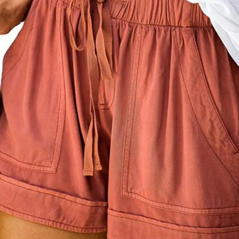 Cintura alta dstring saco aberto casual orts para as mulheres primavera 2026 nova chegada confortável solto ajuste calças por cch704