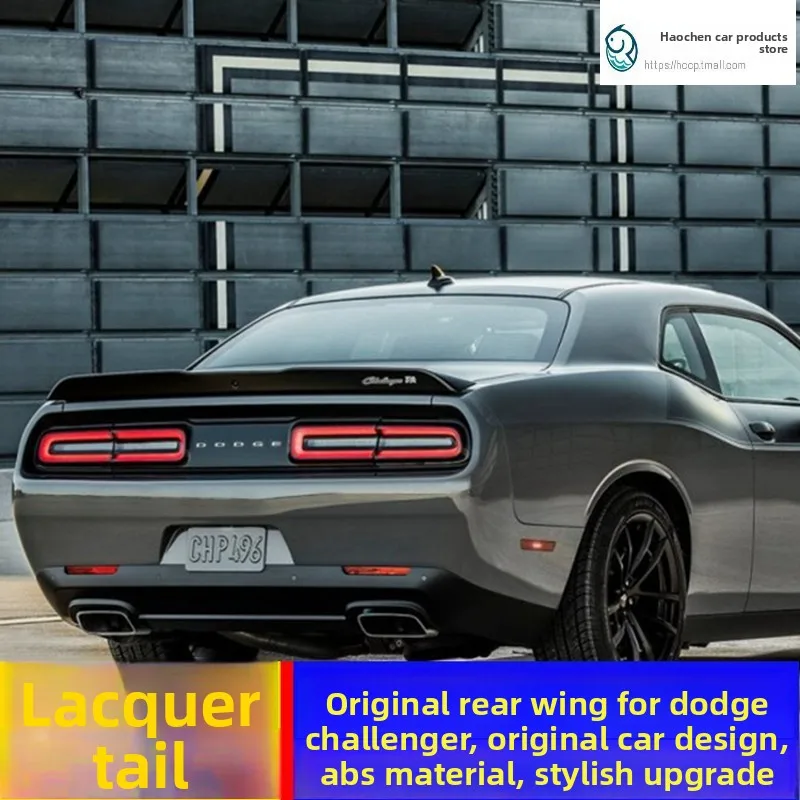 Alerón para ala trasera dodge dodge challenger restauración ala trasera desafiador dodge ala fija sin perforaciones