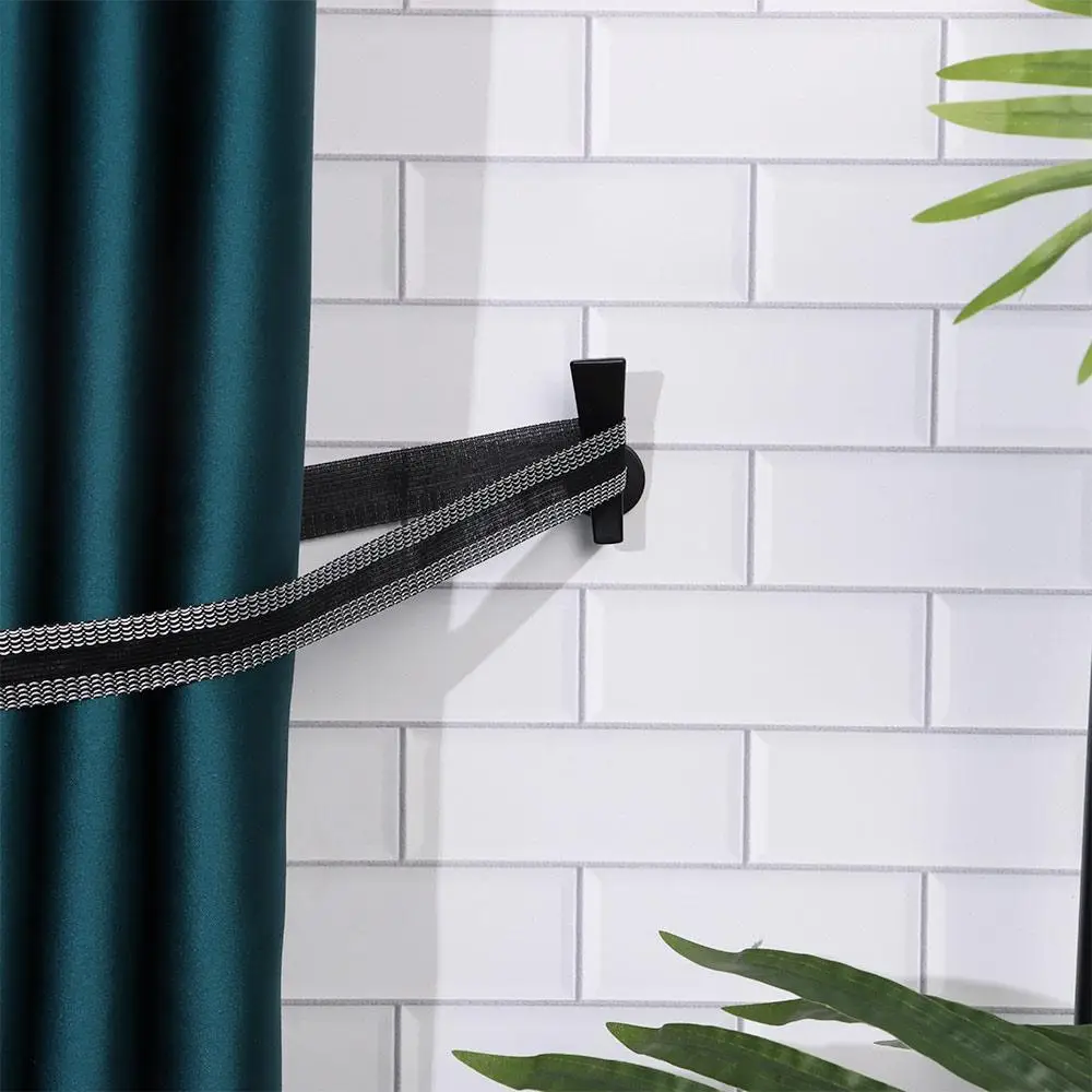 Home Decor Practical Hold Mounted Metal Hooks Curtain Holdback Curtain Holder Wall Hanger