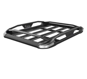 Hot Sale Automobile Top Travel Black Storage Cargo Aluminum Roof Rack Basket For Off-Road/Suv