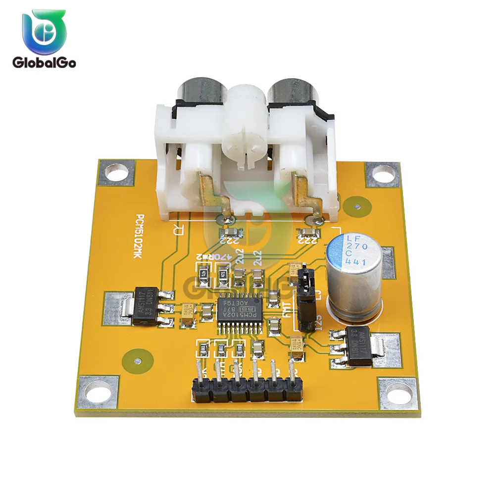 PCM5102 DAC فك I2S لاعب تجميعها المجلس 32Bit 384K وراء ES9023 PCM1794 لتوت العليق بي