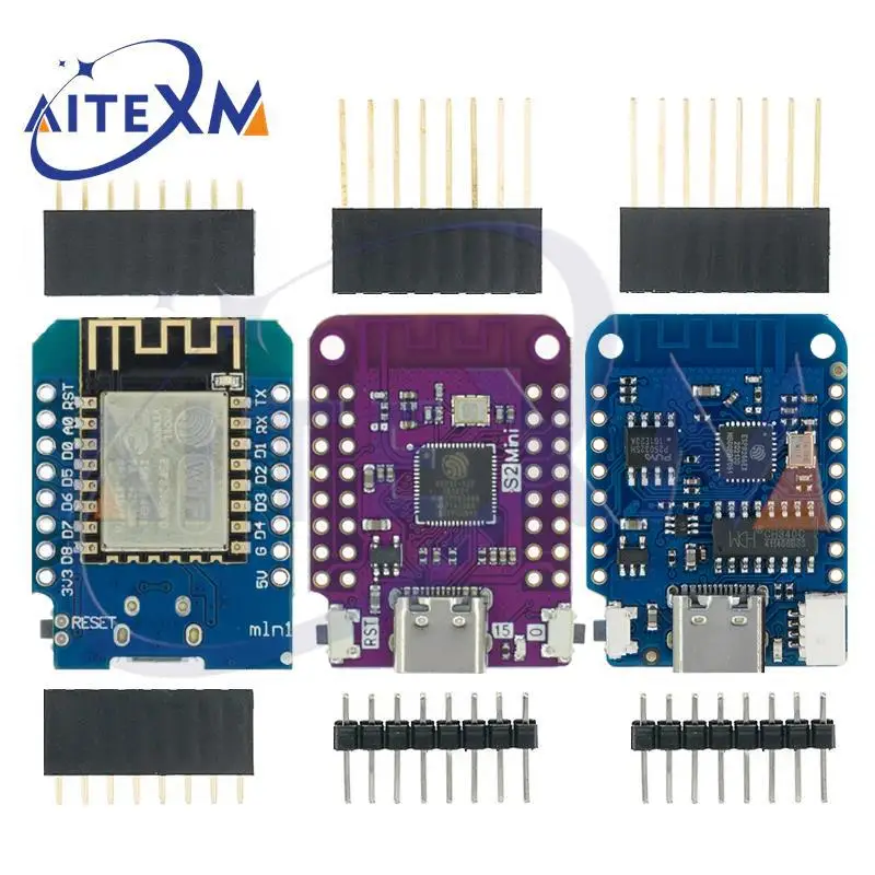 ESP8266 ESP-12 ESP-12F CH340G CH340 V2 USB D1 Mini PRO V3.0.0 S2 MINI WIFI Board NodeMCU Lua Module YANXD