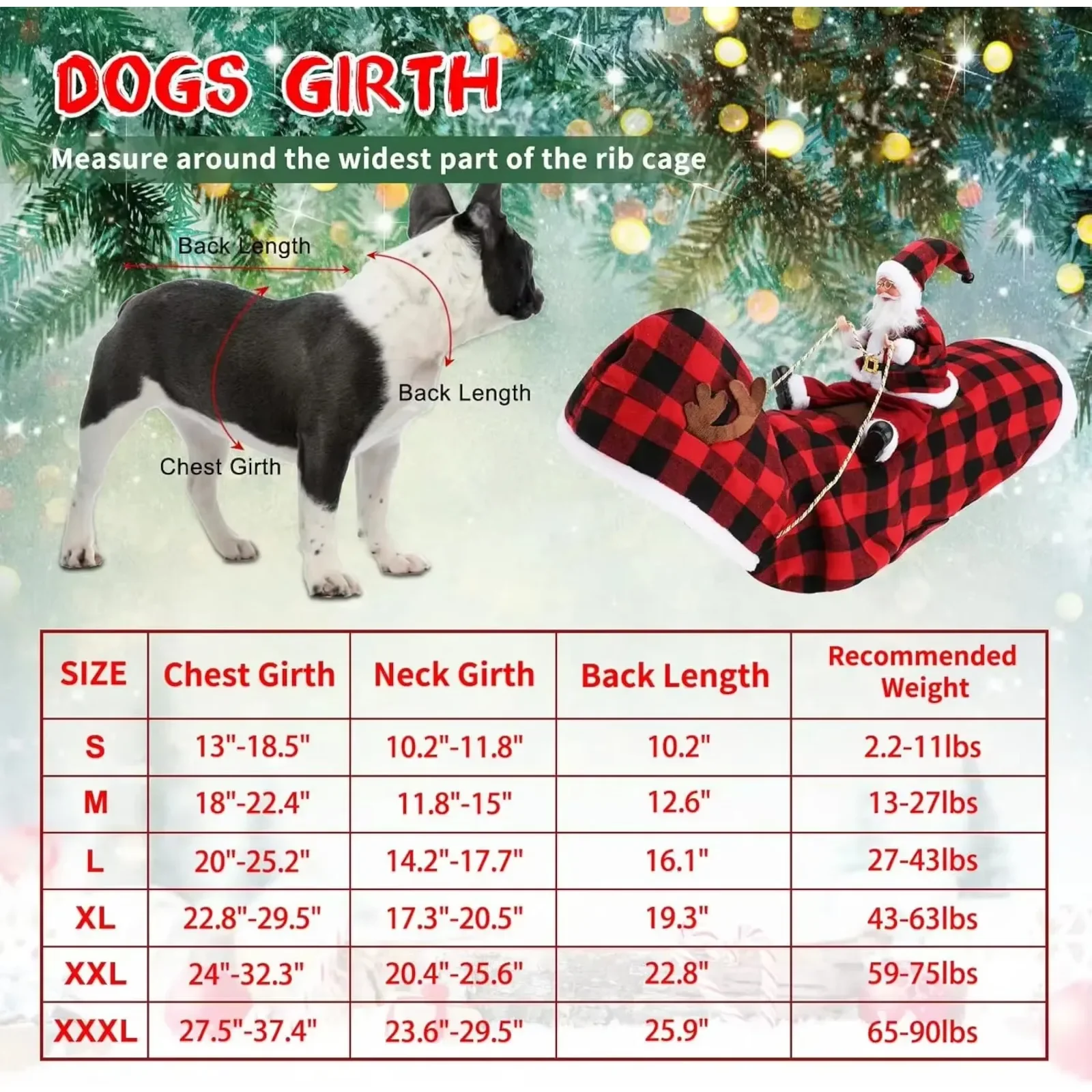 Santa Clau dog costume Christma pet costume Santa Clau riding pet role play costume party dre up dog cat costume.Pet cotton coat