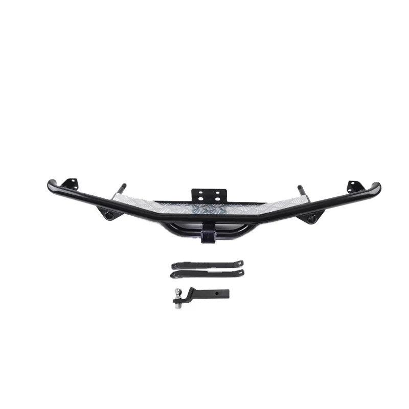 

Steel Rear Bumper Guard With Tow Bar Traction Hook For Land Rover Defender Accessories Pintle Trailer Hook From Maiker Offroad