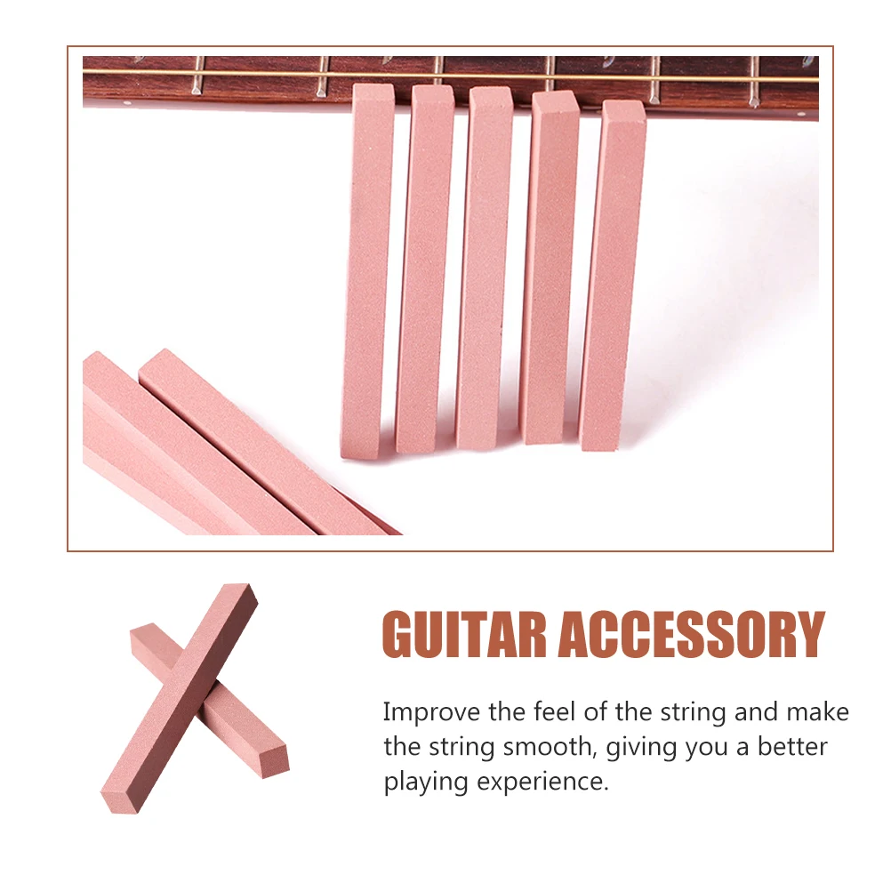 

4 Pcs Wet Wipes Guitar Repair Tools Cleaning Cleaner Grinding Stone Fret Erasers for