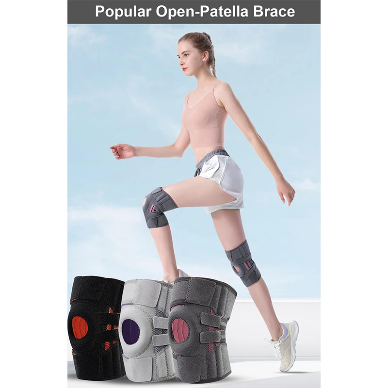 

Sports Knee Pads Knee Brace for Arthritis Pain and Support Meniscus Tear Pain Rehabilitation Movement Post-operative Recovery