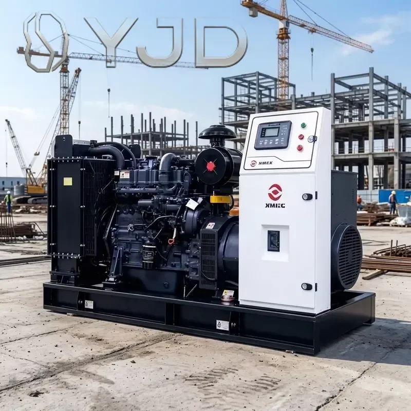 YJD Wholesale 500kva 400kw 200A Open Frame Silent Diesel Generator Set 1800 RPM 50/60hz Industrial Auto Start Remote Control