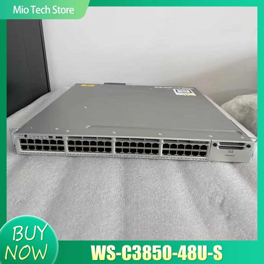 

WS-C3850-48U-S For CISCO 48 port 48 port Gigabit Enterprise Network Core Switch