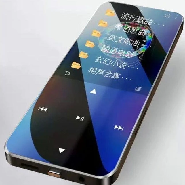Bluetooth Student Edition Walkman, Touch Screen Novel P3 Music Player Learn English MP6