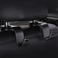 ABS Car Seat Back Hook Headrest Organizer for KIA Rio Pregio Soul Cd5 Soluto Kx3 K3 K5 Optima Cerato Sedona Forte Niro Sportage