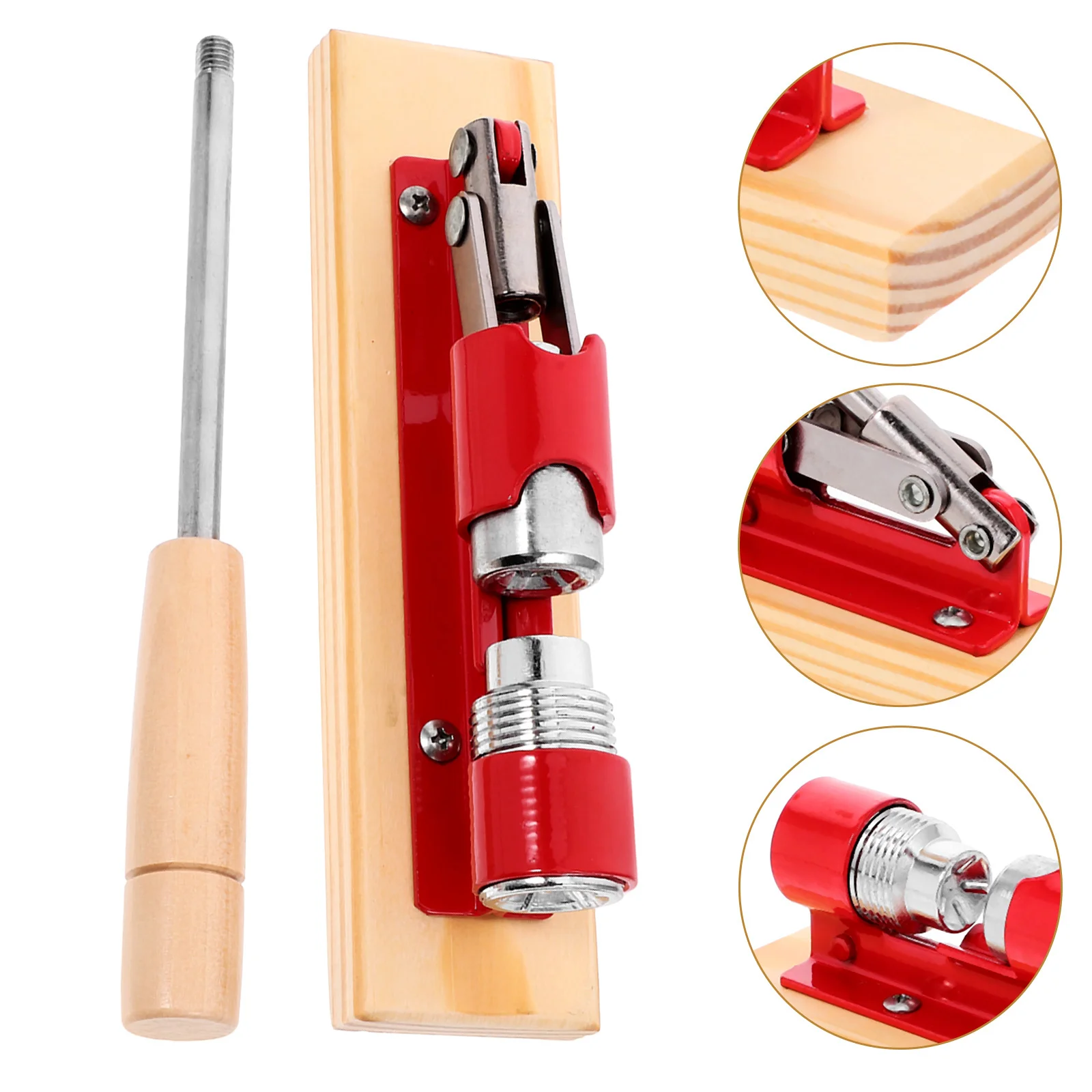 

Mechanical Walnut Cracker 4.5Cm Nut Opener Clip Portable For Kitchen Dried Fruit Multi-Function Nutcracker Tool
