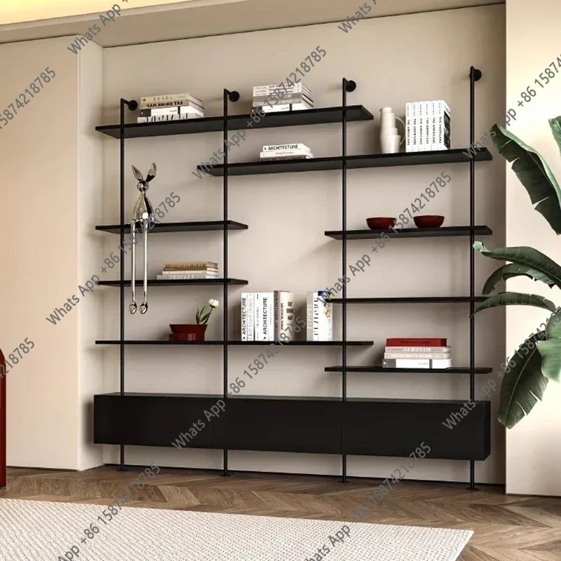 C Furniture Home Organizer Room Bedroom Shelf Industrial Rotating Storage Library Book Luxury Interior Estante Bookshelf Books