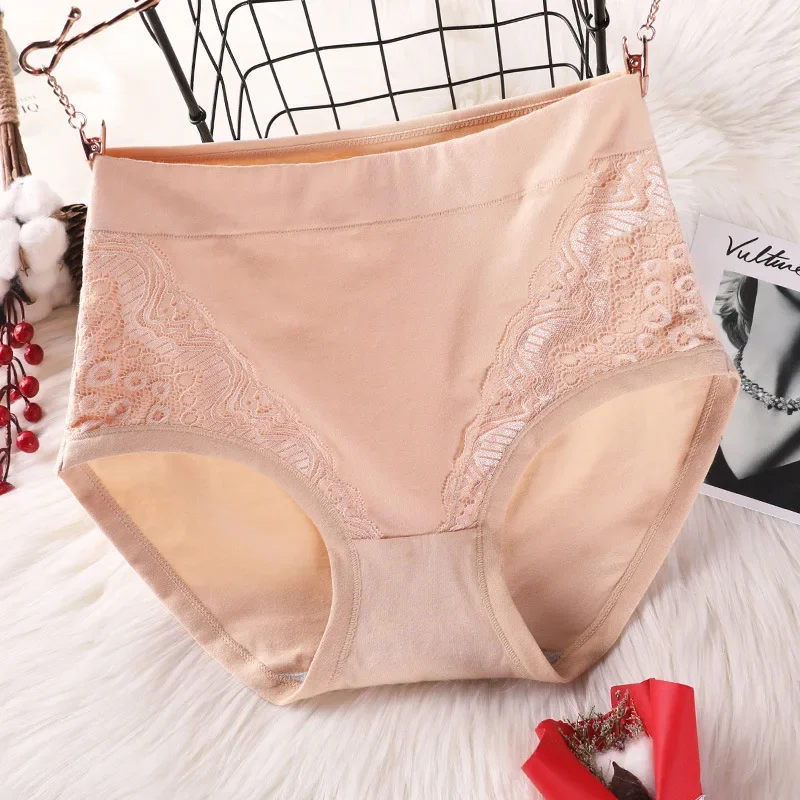 6XL frauen Unterwäsche Plus Größe Höschen Baumwolle SlipsWeibliche Dessous Spitze Unterhosen Dessous frauen höschen soiсы80)