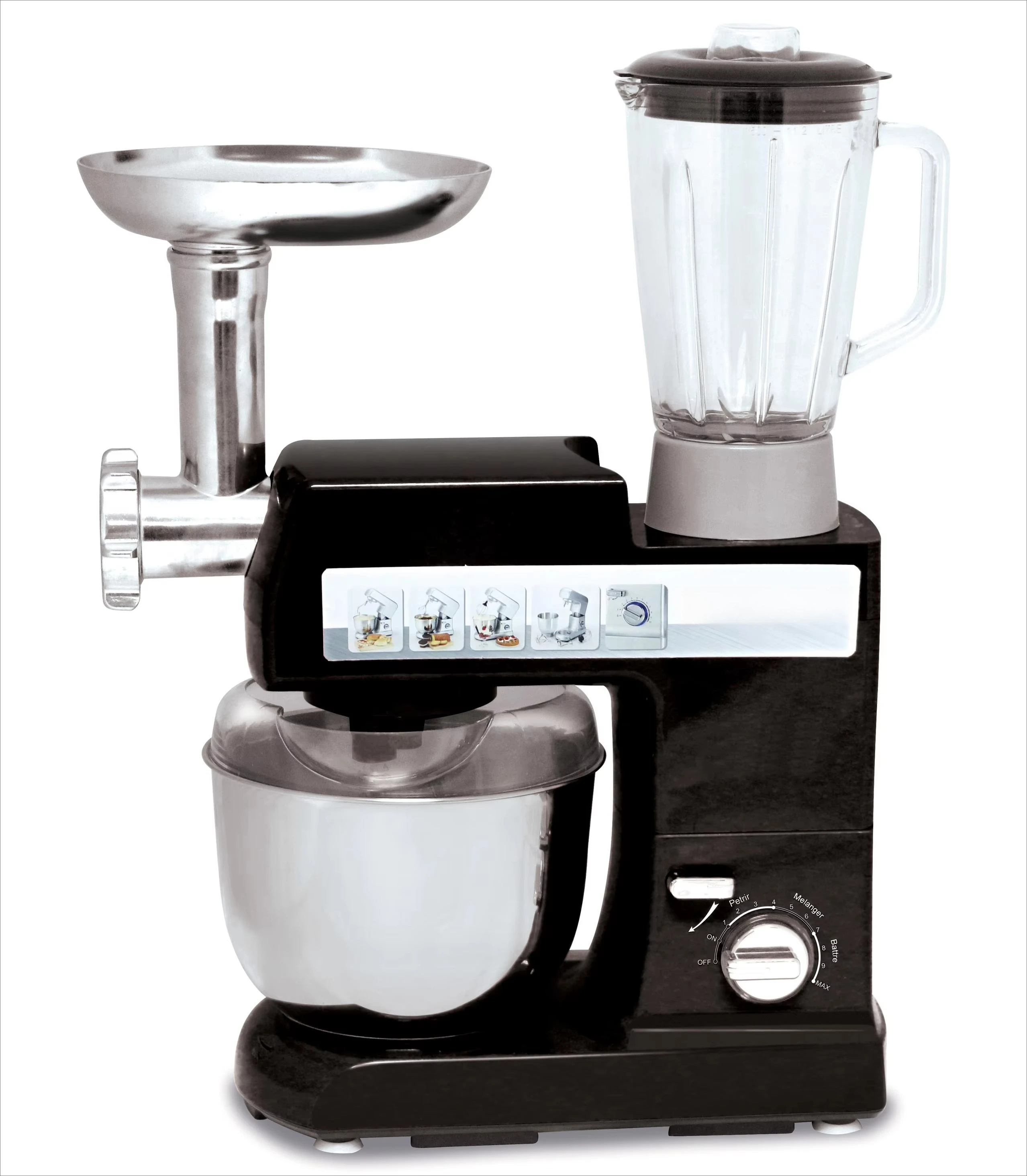 خلاط بيض 10 في 1 بقدرة 1300 وات، خلاط كهربائي، دقيق للمطبخ المنزلي