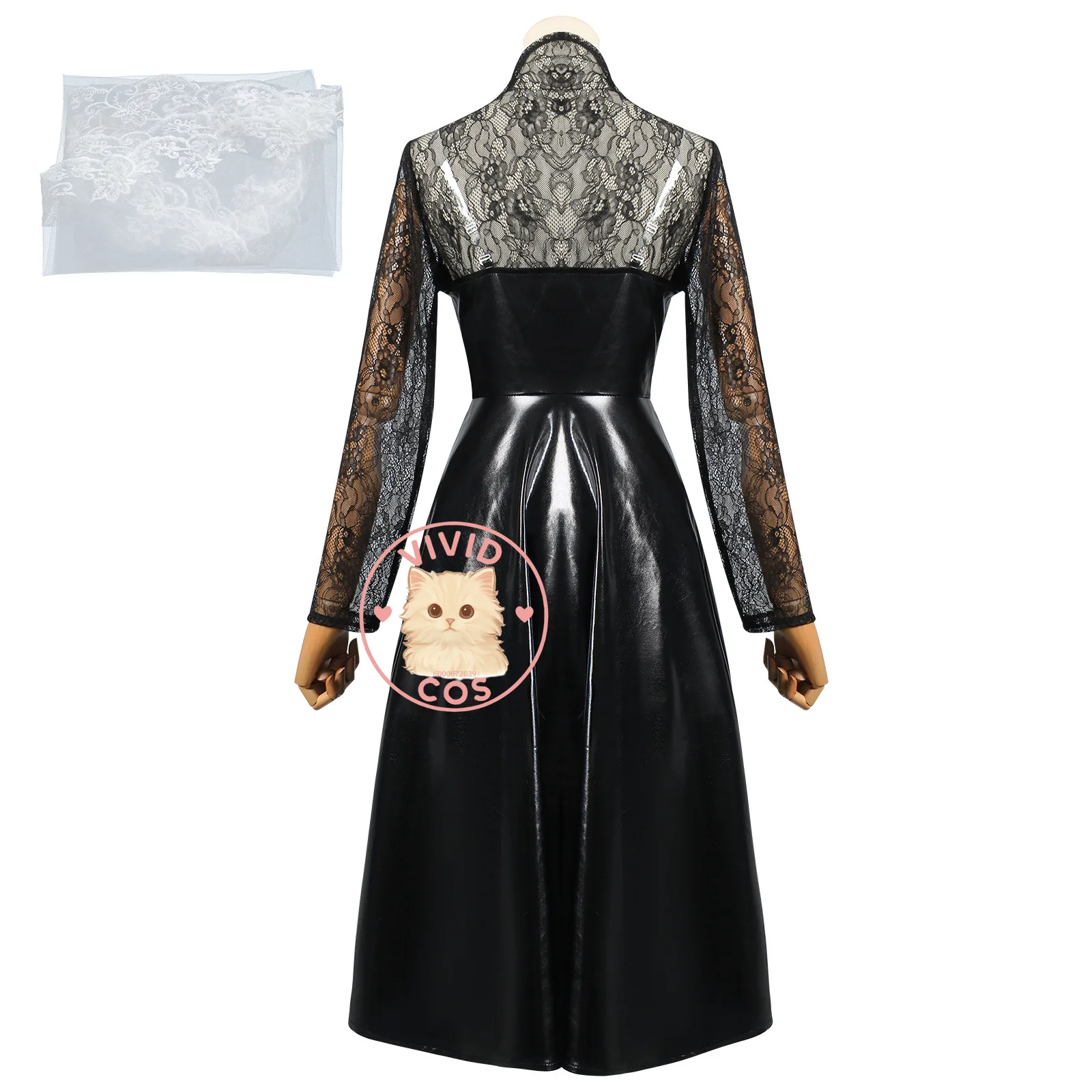 Sakamoto Days-Disfraz de Cosplay de la nueva serie de Anime Daifo Manga, juego de rol bidimensional como personajes, vestido negro