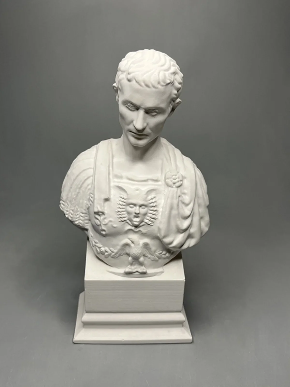 Caesar Plaster Statue Sculpture Bust Personality Niche Creative Model Ornaments Museum Replica Art