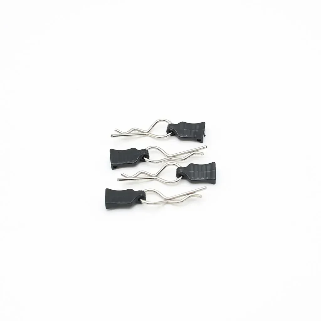 

4pcs Metal R-type Car Shell Body Fixed Clips Pin with Tab for Axial SCX10 TRX-4 MJX Wltoys 1/10 1/12 1/14 1/18 RC Car Parts