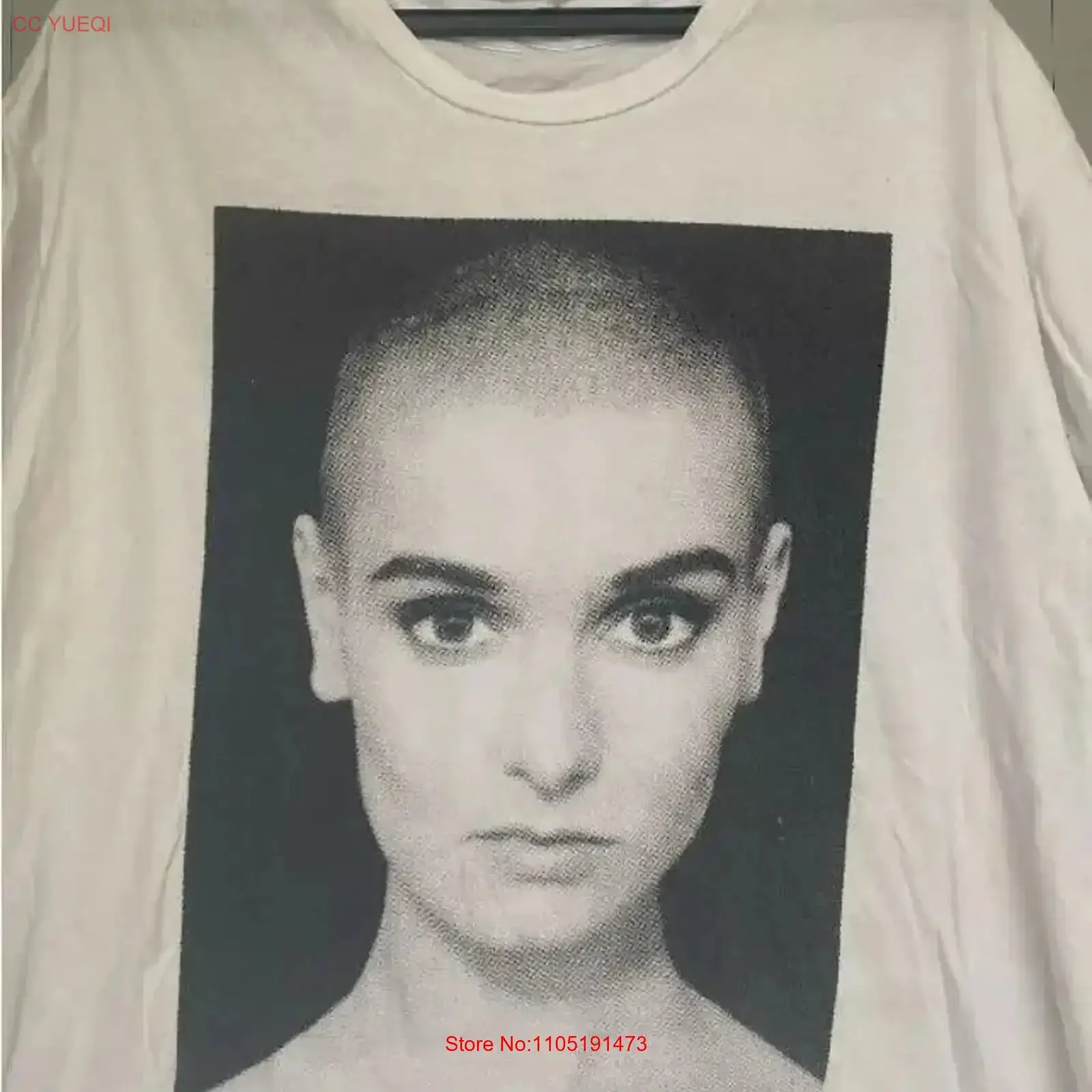 Sinead O Connor Potrait Fight The Re al Enemy White T Shirt S 4XL vintage Washed Breathable Versatile Casual designer clothes