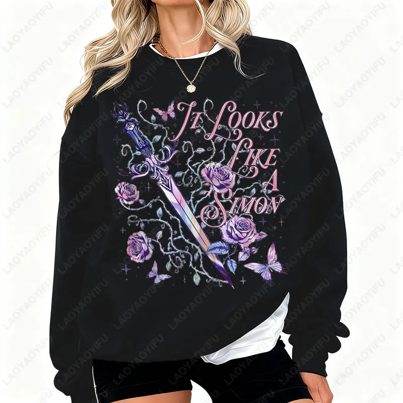 Es sieht aus wie ein Simon Pullover Quicksilver von Callie Hart – Caras Ook Lover Geschenk Fantasy Shirt Romantik Reader Woman Hoodies