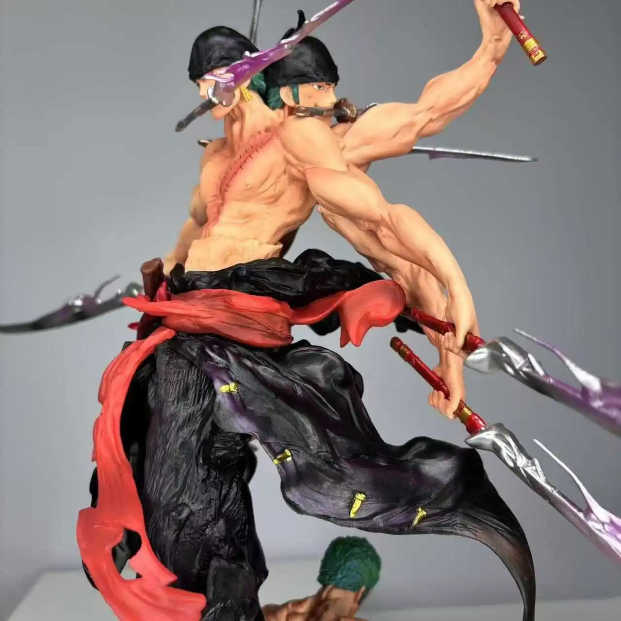 52cm ONE PIECE Santōryū Action Figure Animation Peripherals The Body Is Interchangeable Model Ornaments Desktop Display Gift Toy