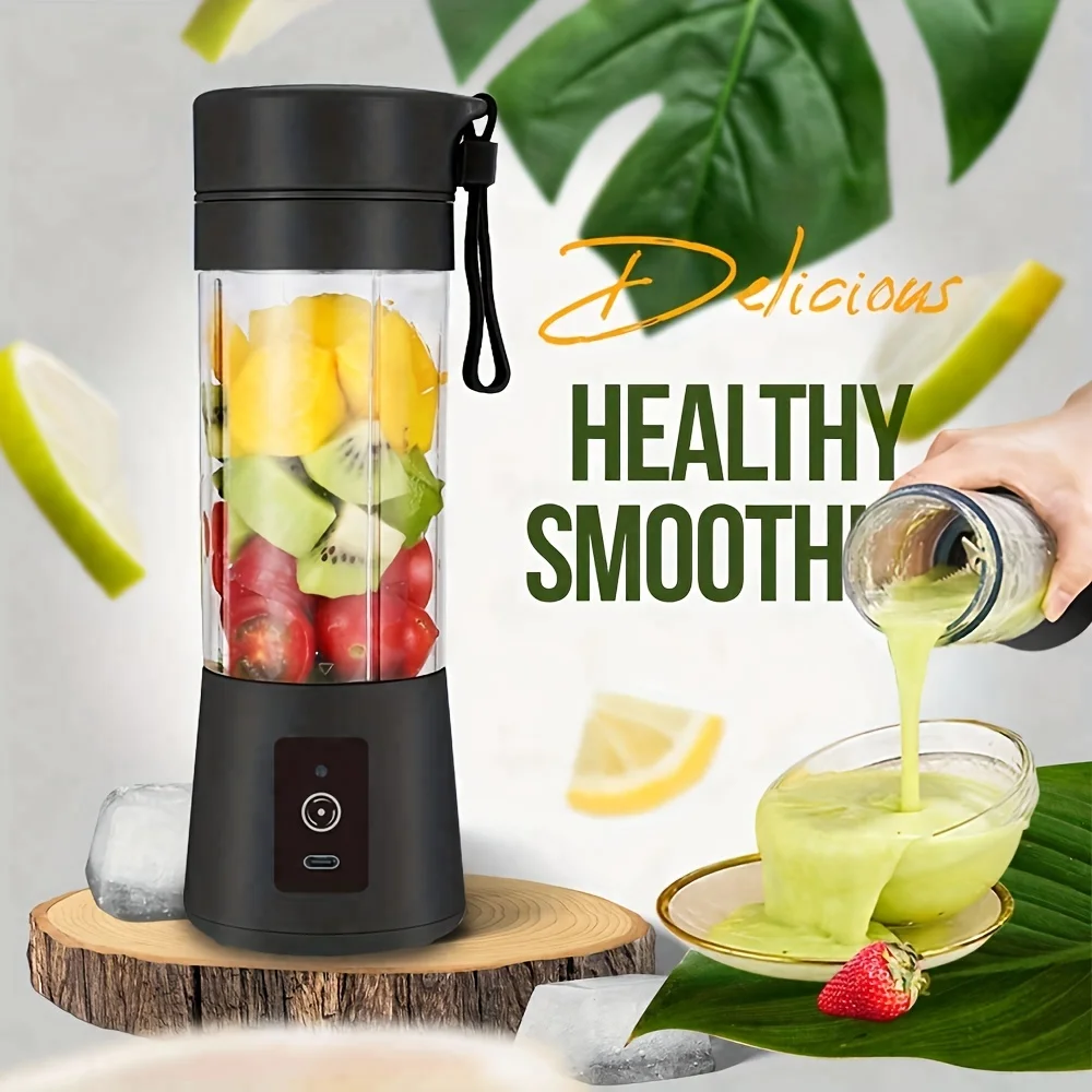 Portable USB Charging Juicer - Small Fruit Juicer for Fresh Juice on-the-go