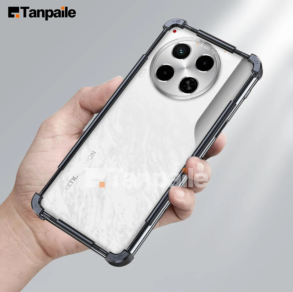 Stainless Metal Bumper Border Case for Tecno Camon 30 5G 30S Premier Pro 20s Avocado Art 19 18T 18i 18 Case Frame Lock Cover