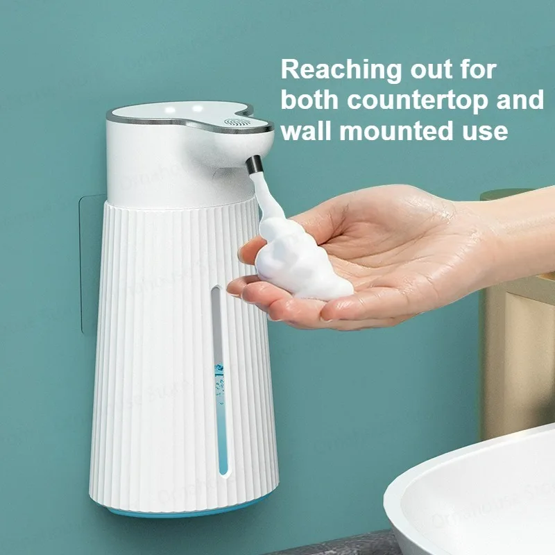 

Автоматические дозаторы мыла 400 мл, 0,25 с, быстрый отклик, зарядка через USB, умная машина, инфракрасный датчик, дозатор мыла