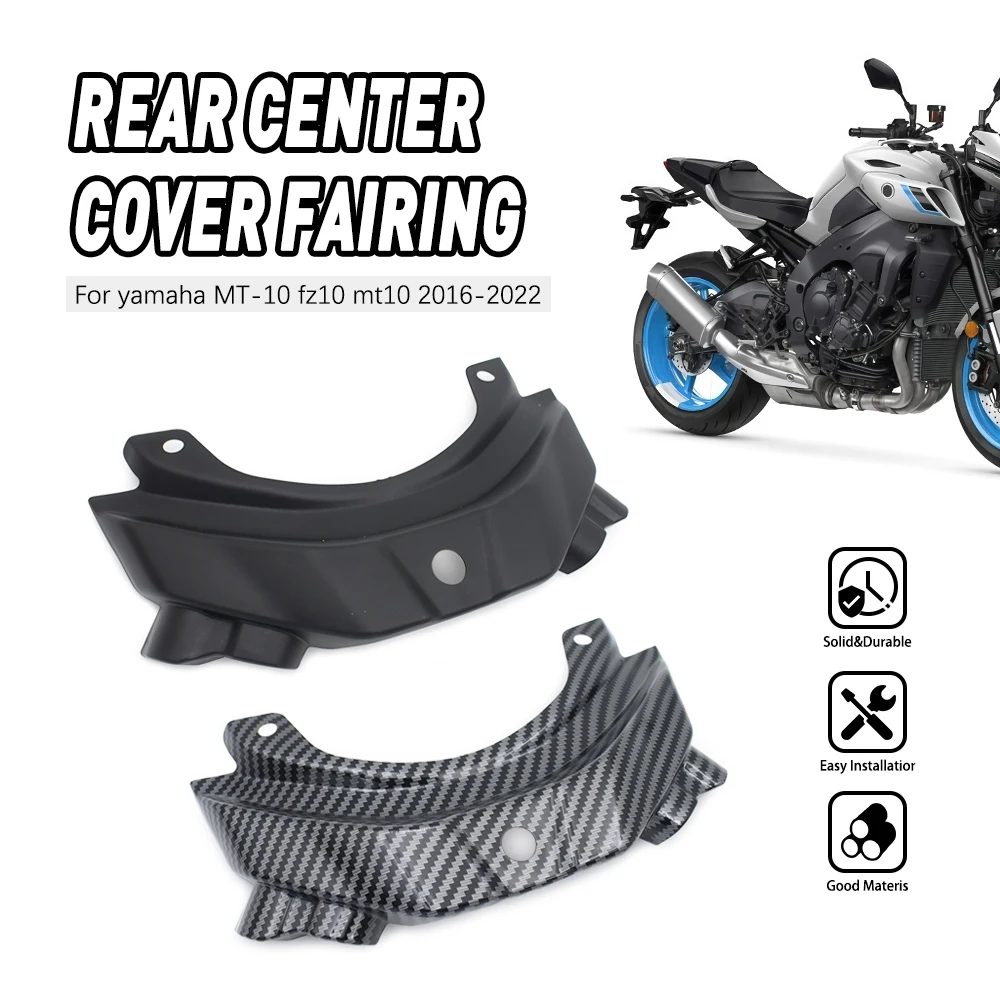 

black Motorcycle Rear Seat Side Fairing Cover Panel kit Fit For Yamaha MT-10 MT10 MT 10 FZ-10 FZ10 2016 2017 2018 2019 2020 2021