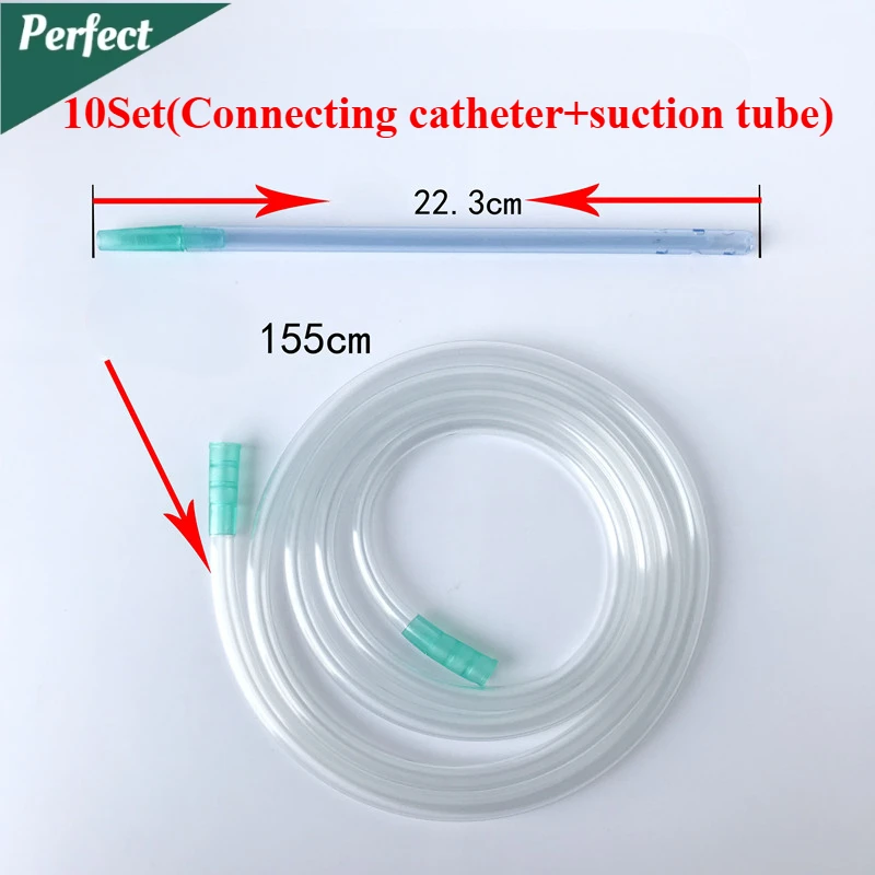 

Dental Disposable Suction Device Connecting Catheter Suction Tube Head Drainage Tube Dental Connecting Sterilization Tube