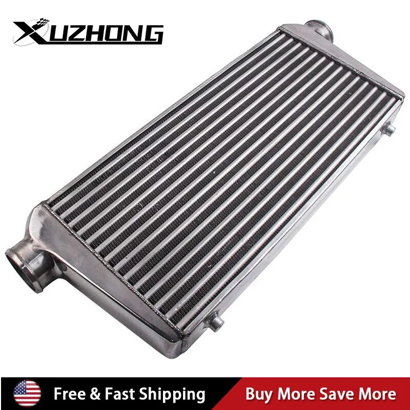 

Универсальный полностью алюминиевый интеркулер Fmic Turbo с передним креплением, трубка и плавник 31 x 13 x 3 дюйма