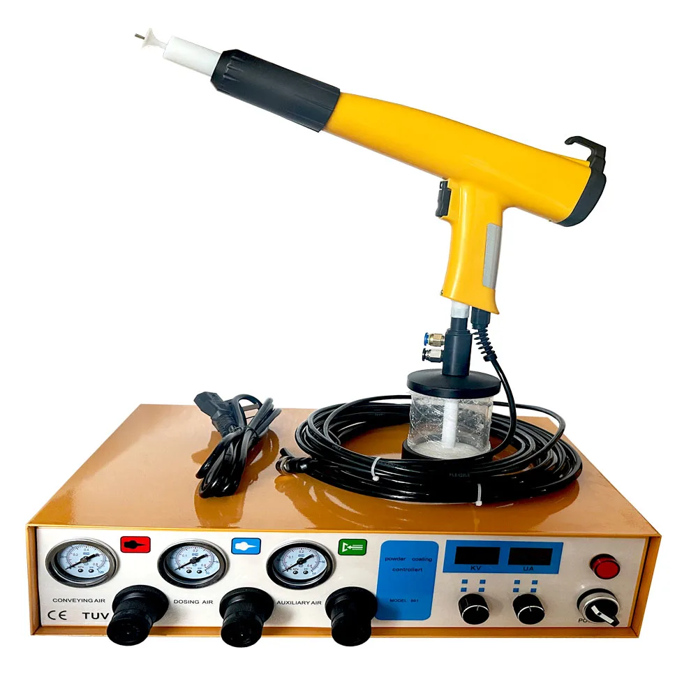 Mini Electrostatic Powder Coating Machine For Experimental Sampling