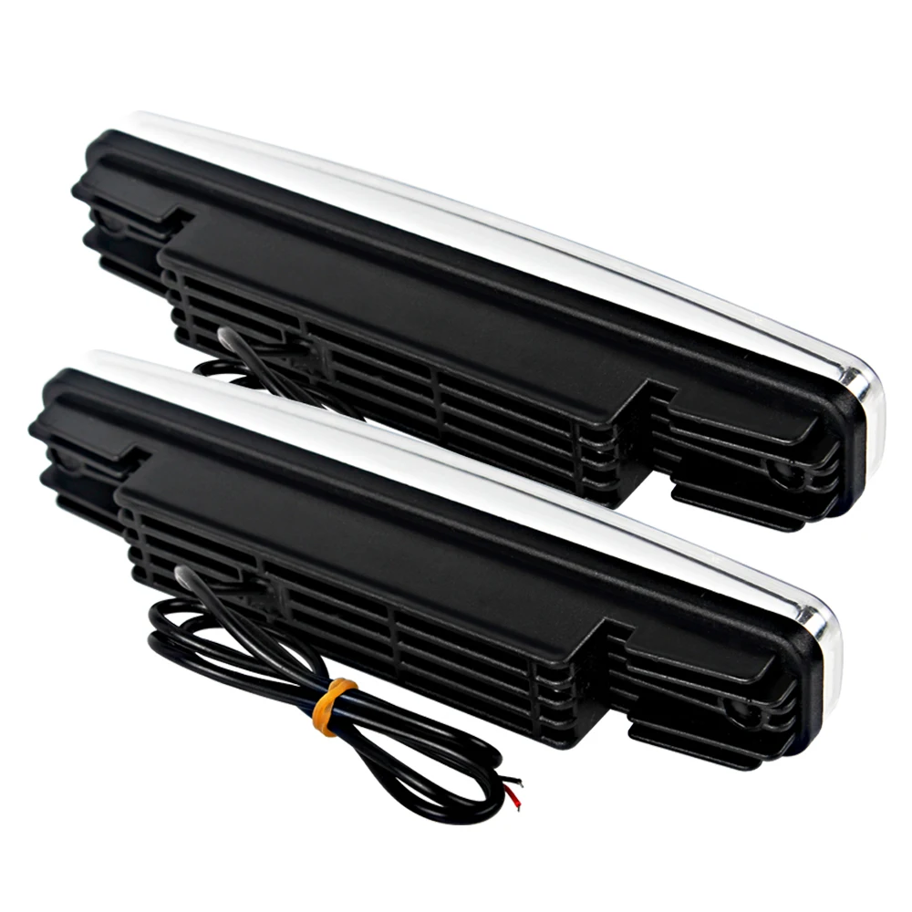 LEEPEE Car Styling Waterproof Daylight Car Lights Super Bright 5 LEDs Daytime Running Light Universal DRL