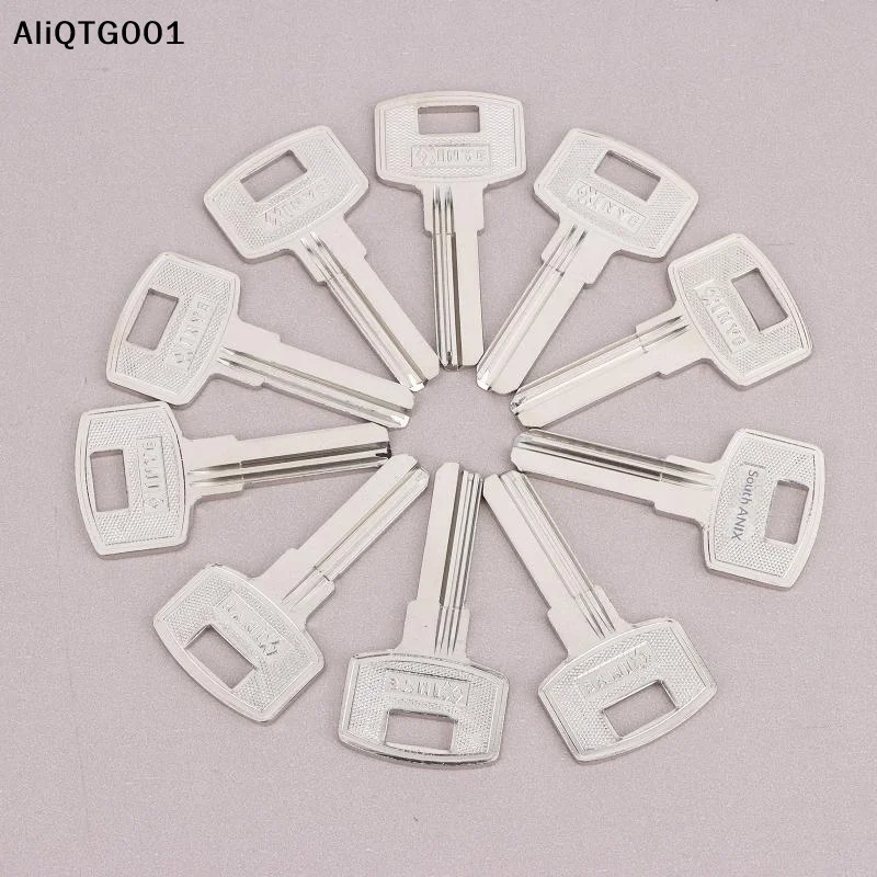 

10 PCS FAV1D Baili Double Slot Key Blank Commonly Used Key Material Key Blank for Locksmithing