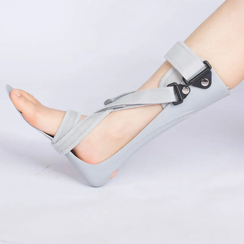 Tairibousy Afo قطرة القدم هدفين جبيرة الكاحل القدم الجبيرة المشي مع الأحذية أو النوم لشلل نصفي السكتة الدماغية