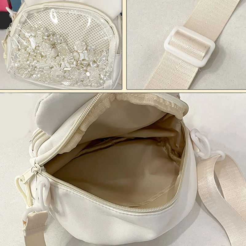 

A3PE Fashionable Ita Bag Celar Crossbody Bags Nylon Shoulder Bags For Everyday Use