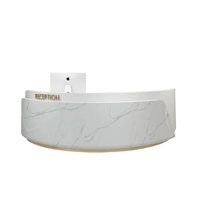 

Beauty salon Internet celebrity simple modern yoga studio health club reception desk