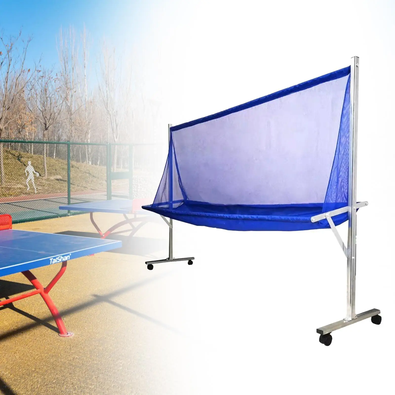 Table Tennis Ball Collection Net Adults Accs for Multi Ball Practice Outdoor