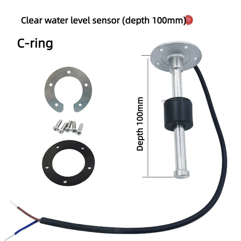 Rv Modification Accessory, Fresh Water Tank Level Sensor, Camper Trailer Liquid Level Sender For Potable Water Tank Monitoring