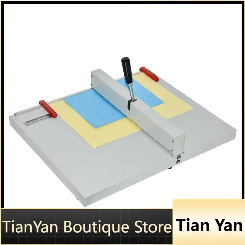 EE1 Manual A3 Paper Creaser H460 Creasing Machine for Office Home Use High Precision Cardboard Folding Tool