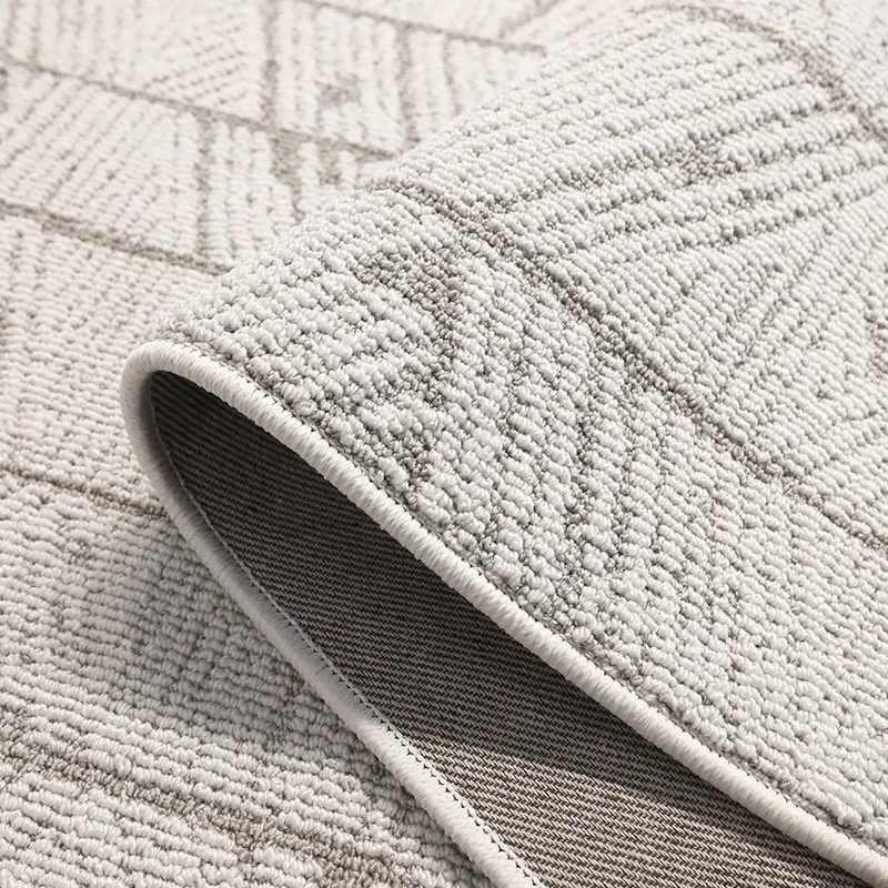 

Living room carpet French elegant hotel home dirt-resistant and easy-care diatom silk bedside carpet bedroom