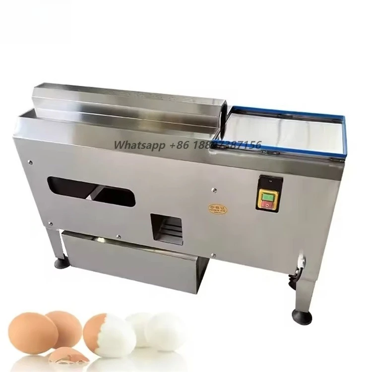 Stainless Steel Quail Egg Shell Peeler Machine Electric Sheller Equipment with Engine Core Component