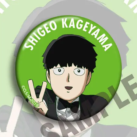 Kageyama Shigeo Arataka Reigen Dimple Funny Anime Peripherals Special Use Costumes Badge Cosplay DIY Props Kids Gifts Decoration