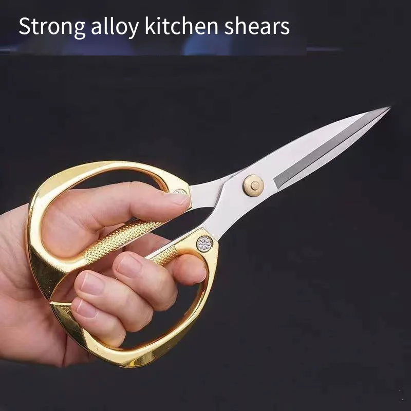 Multifunction Scissor Industrial Zinc Alloy Professional Kitchen Scissors Sewing Tailor Scissor Food Cloth Cutting Tool