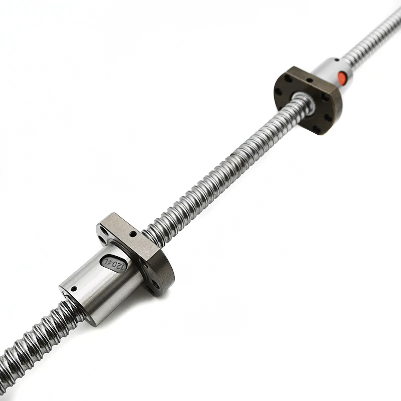 16mm 1605 SFU1605 Ballscrews Length 500mm Custom Bi-directional Left and Right Thread Ball Lead Screw