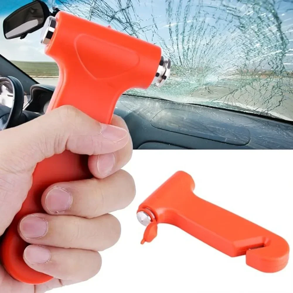 Car Self-Help Escape Hammer Multi-functional Mini Useful 2 in 1 Emergency Safety Tool for Automobile Window Breaking Belt Cutter