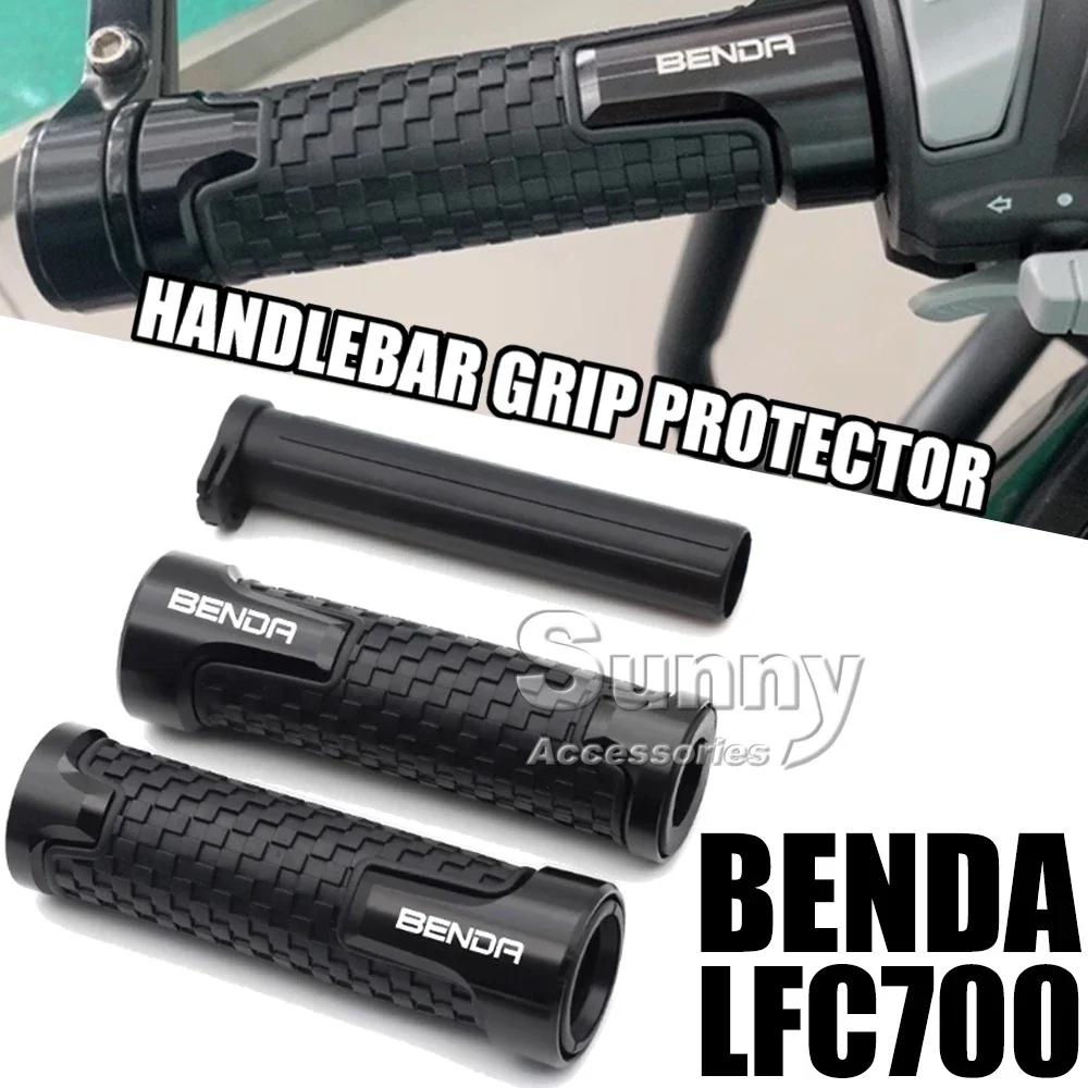 For Benda LFC700 LFC 700 LFC700 Motorcycle Accessories CNC Handlebar Grips Handle Grip Protector Handle bar