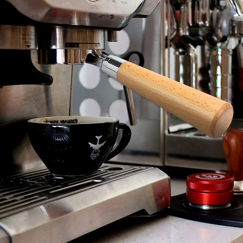 فلتر قهوة بدون قاع مقاس 51 مم لـ Delonghi EC680 / EC685، حامل فلتر بدون قاع قابل للإزالة مع سلة فلتر HOT